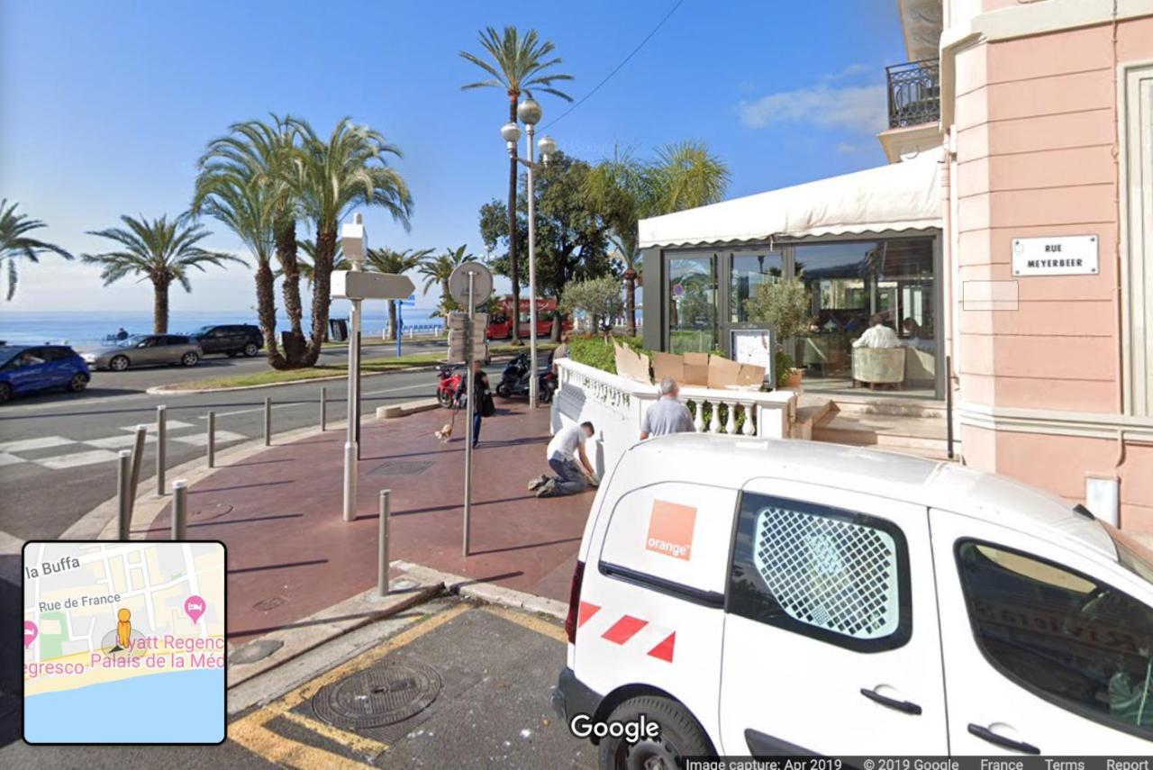 Apt 2-3 Pces Dans Le Carre D Or A 290 M Des Plages นีซ ภายนอก รูปภาพ